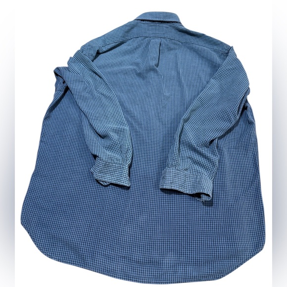 Polo Ralph Lauren XXL Blaire Blue Pony Long Sleeve Casual Button Down Shirt - Picture 6 of 7